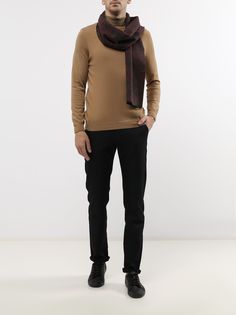 Alessandro Manzoni Jeans Шарф с цветочным узором