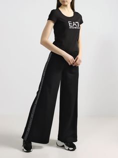 EA7 Emporio Armani Расклешенные брюки