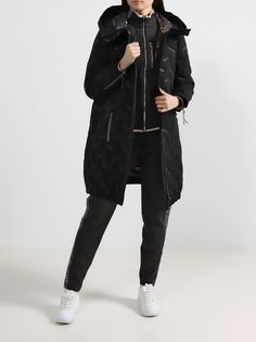 EA7 Emporio Armani Удлиненная куртка