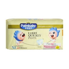 Трусики-подгузники ЭлараKids Palmbaby, р. 4+, 12 кг, 40 шт