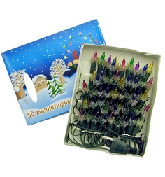 Гирлянда Winter Wings Электрическая Цветная 50 ламп 280 см