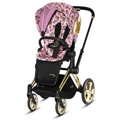 Прогулочная коляска Cybex Priam III Fe Jeremy Scott Cherubs