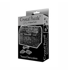 Головоломка 3D Crystal Puzzle Сундук Пиратский