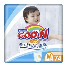Трусики-подгузники Goon Jumbo Pack, р. 3, 7-12 кг, 74 шт