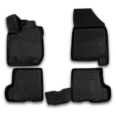 Комплект ковриков ELEMENT ELEMENT3D5238210k 4 шт. черный