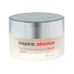 Inspira Cosmetics absolue Total Regeneration Night Cream Regular Легкий ночной регенирирующий лифтинг-крем для лица, шеи и области декольте, 100 мл