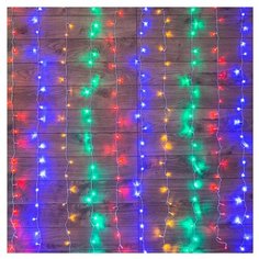 Гирлянда NEON-NIGHT 235-069, 240 ламп, разноцветный/прозрачный провод