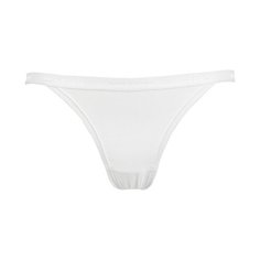 Alla Buone Трусы танга низкой посадки, размер 4(48), bianco