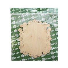 Astra & Craft Заготовка для декорирования Панно "Винтажное" L-496 бежевый