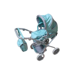 Коляска-трансформер Melobo / Melogo 9333 голубой/серый