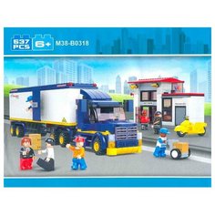 Конструктор SLUBAN Городская серия M38-B0318 HEAVY DUTY TRUCK