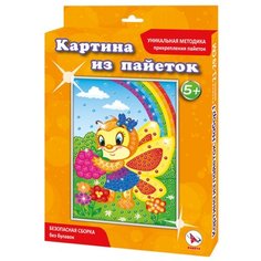 Ракета Картина из пайеток Пчелка Р0110