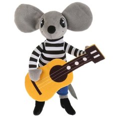 Мягкая игрушка Мульти-Пульти Мышонок с гитарой 26 см, муз. чип
