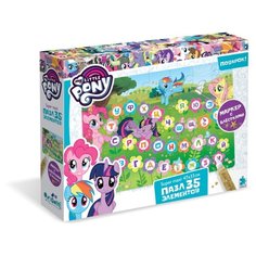 Пазл Origami My Little Pony Цветочная азбука (04395), 35 дет.