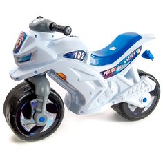 Каталка-толокар Orion Toys Мотоцикл 2-х колесный (501В3) белый