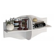 Книжная полка Мастер Тэя-3 80х25 см , белый