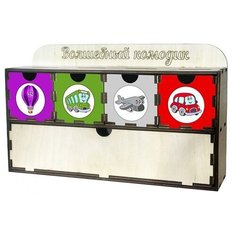 Сортер Ань-Янь Волшебный комодик Транспорт 1 ПСД005