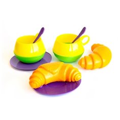 Набор продуктов с посудой Knopa Посуда в рюкзачке 87034 разноцветный