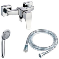 Смеситель с душевой лейкой KAISER Clever 76077 хром