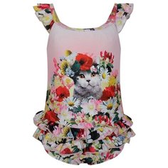 Купальник слитный Molo размер 92-98, flower cat