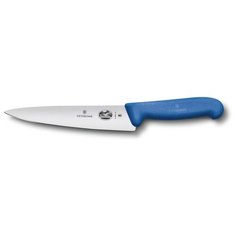VICTORINOX Нож поварской Fibrox 25 см синий