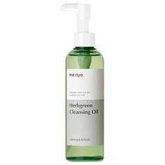 Manyo Factory очищающее гидрофильное масло с экстрактами трав Herb Green Cleansing Oil, 200 мл