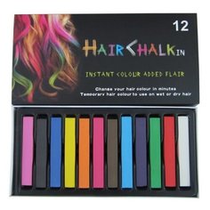 Мелки Hair Chalk для волос (12 шт)