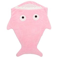 Конверт-одеяло Крошка Я Акула 83 см розовый