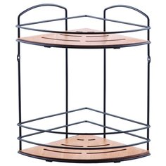 Этажерка настенная Tekno-tel BK074 коричневый/черный