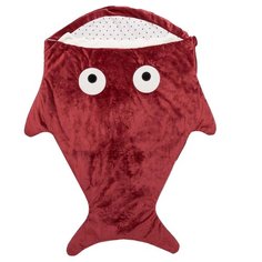 Конверт-одеяло Крошка Я Акула 83 см красный