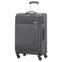 Чемодан American Tourister Heat Wave 65 л, Charcoal Gray