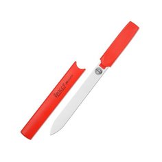 BOHEMIA Czech Glass Пилка стеклянная Polly красный