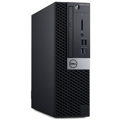 Настольный компьютер DELL OptiPlex 7070 SFF (7070-6661) Slim-Desktop/Intel Core i9-9900/16 ГБ/512 ГБ SSD/Intel UHD Graphics 630/Windows 10 Pro черный