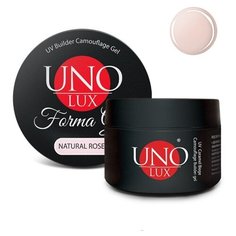 Гель UNO Forma Gel камуфлирующий для моделирования, 15 г Natural Rose