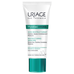 Uriage Hyseac HYDRA Restructuring Skincare Крем Восстанавливающий успокаивающий уход для лица, 40 мл