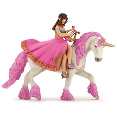Фигурки Papo Принцесса с лирой на единороге 39057