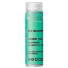 NEXXT шампунь Professional Fashion Color Green Tea зеленый чай с маслом листьев бамбука 200 мл