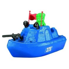 Катер Форма Патриот с солдатиком (С-44-Ф) синий