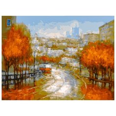 Белоснежка Картина по номерам "Осенняя симфония" 30х40 см (348-AS)