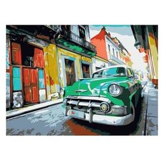 Рыжий кот Картина по номерам "Яркая Гавана" 22х30 см (HS132)