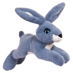 Мягкая игрушка ABtoys Реснички. Кролик серо-голубой 26 см