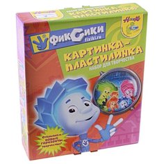 Пластилин CENTRUM Картинка-пластилинка - Фиксики Нолик (84217)