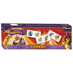 Настольная игра Step puzzle Домино Мадагаскар 3 (DreamWorks)