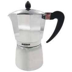 Гейзерная кофеварка Bekker BK-9361 (0.45 л), серебристый