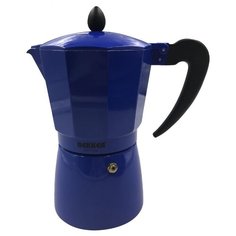 Гейзерная кофеварка Bekker BK-9359/BK-9360 (0.45 л), синий
