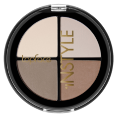 Topface Тени для век Instyle Quarted Eyeshadow 010