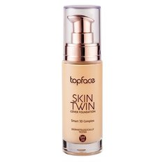 Topface Тональный крем Skin Twin, 32 мл, оттенок: 002 light rose beige