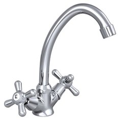 Смеситель для кухни (мойки) СЛАВЕН СЛ-ДВ-О11 двухрычажный