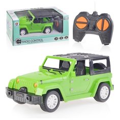 Машинка Oubaoloon 6609-11B 1:28 15.5 см зеленый