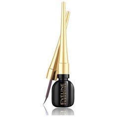 Eveline Cosmetics Подводка для глаз Celebrities Eyeliner, оттенок коричневый